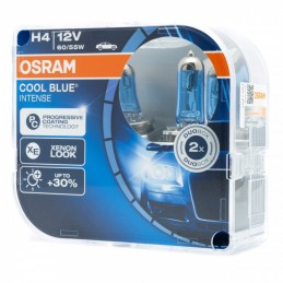 H4 Halogen Glühbirnen 55/60W (OSRAM Cool Blue Intense) 4200K