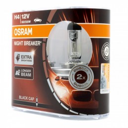 H4 Halogen Glühbirnen 55/60W (OSRAM Night Breaker®) 3200K