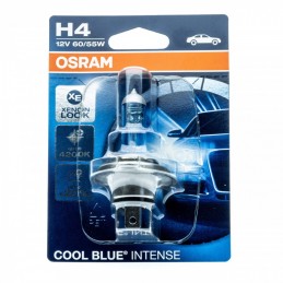 H4 Halogen Glühbirne 55/60W (OSRAM Cool Blue Intense) 4200K