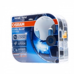 H16 Halogen Glühbirnen 19W (OSRAM Cool Blue Intense) 3700K