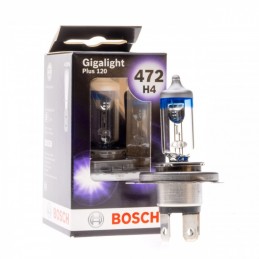 H4 Halogen Glühbirne 55/60W (BOSCH Gigalight) 5000K
